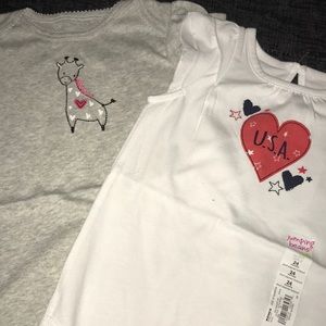 Girls onesies 24mos